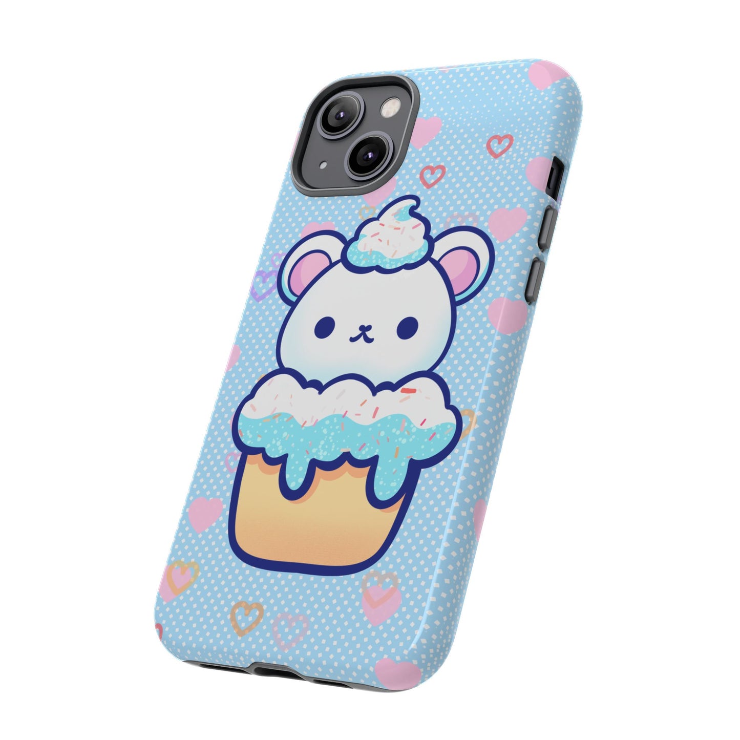 Frosty Cupcake Bear Phone Case