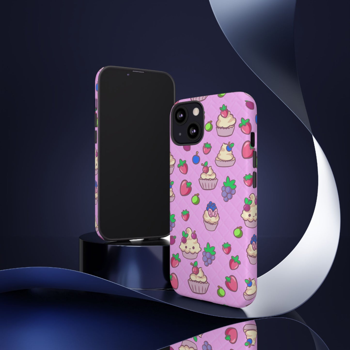 Pink Fruit Cakes Phone Case