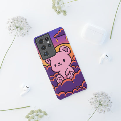 Cloud Cub Sunset Sky Bear Phone Case