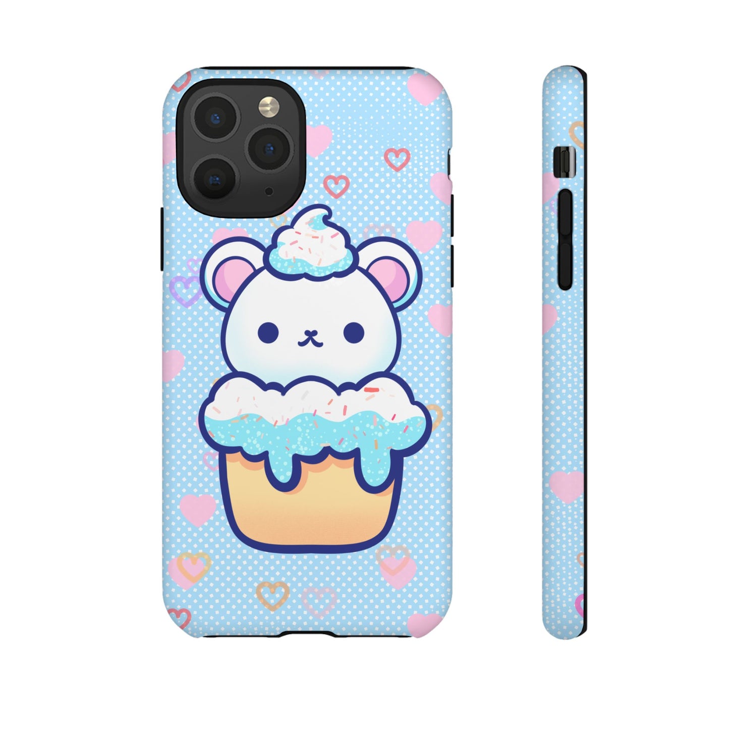 Frosty Cupcake Bear Phone Case