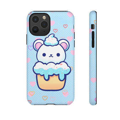 Frosty Cupcake Bear Phone Case