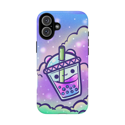 Sparkly Clouds Boba Phone Case