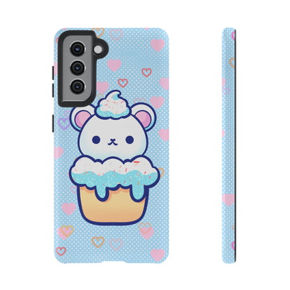 Frosty Cupcake Bear Phone Case