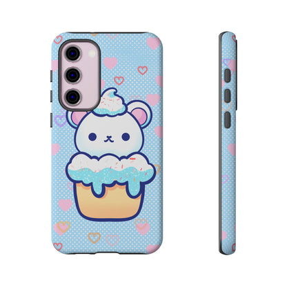 Frosty Cupcake Bear Phone Case