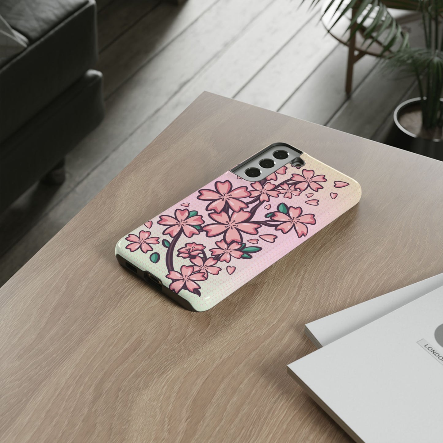 Pink Sakura Tree Phone Case