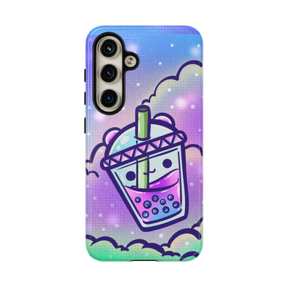 Sparkly Clouds Boba Phone Case