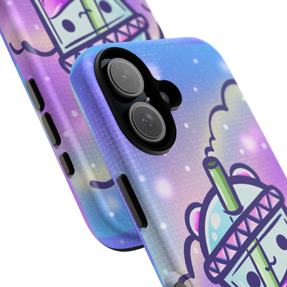 Sparkly Clouds Boba Phone Case