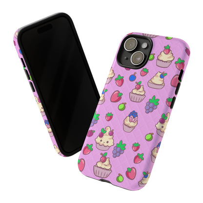 Pink Fruit Cakes Phone Case