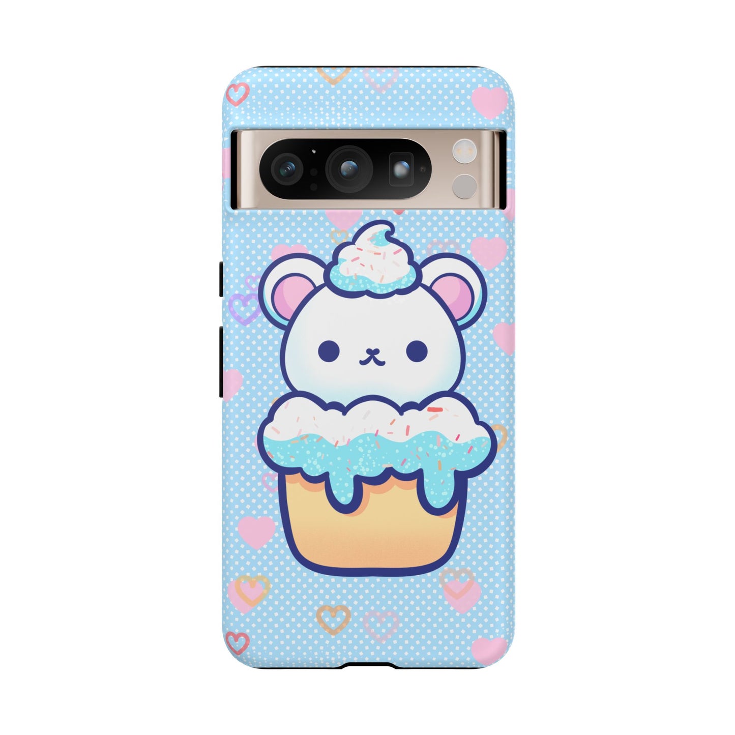 Frosty Cupcake Bear Phone Case