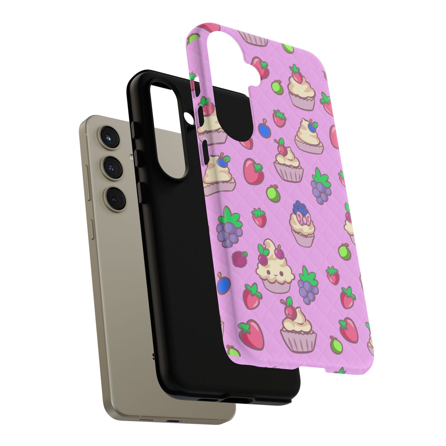 Pink Fruit Cakes Phone Case