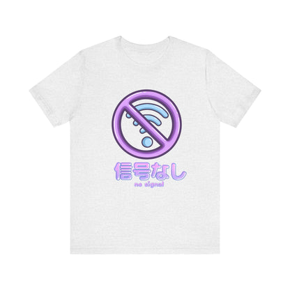 Cute No Signal Wifi T Shirt - Pink X Holic