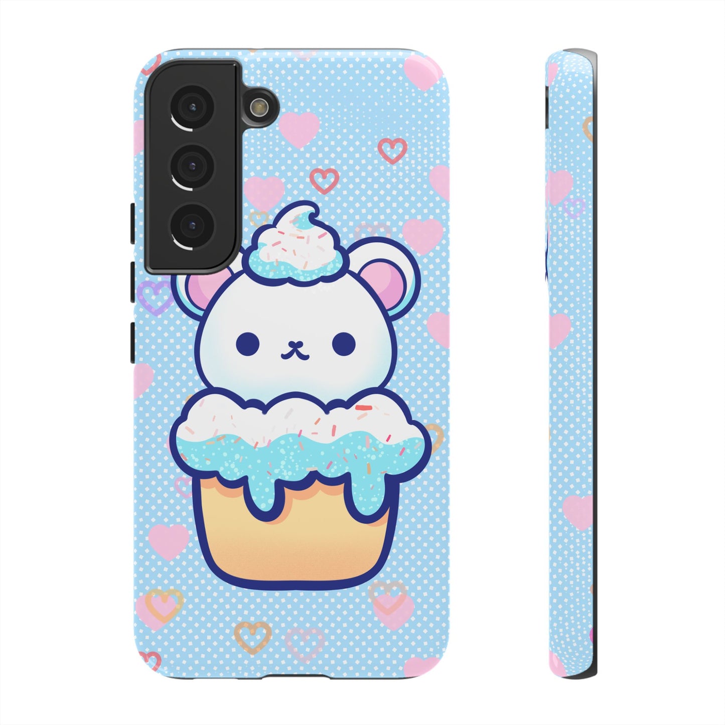 Frosty Cupcake Bear Phone Case