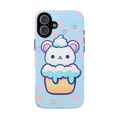 Frosty Cupcake Bear Phone Case