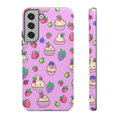 Pink Fruit Cakes Phone Case