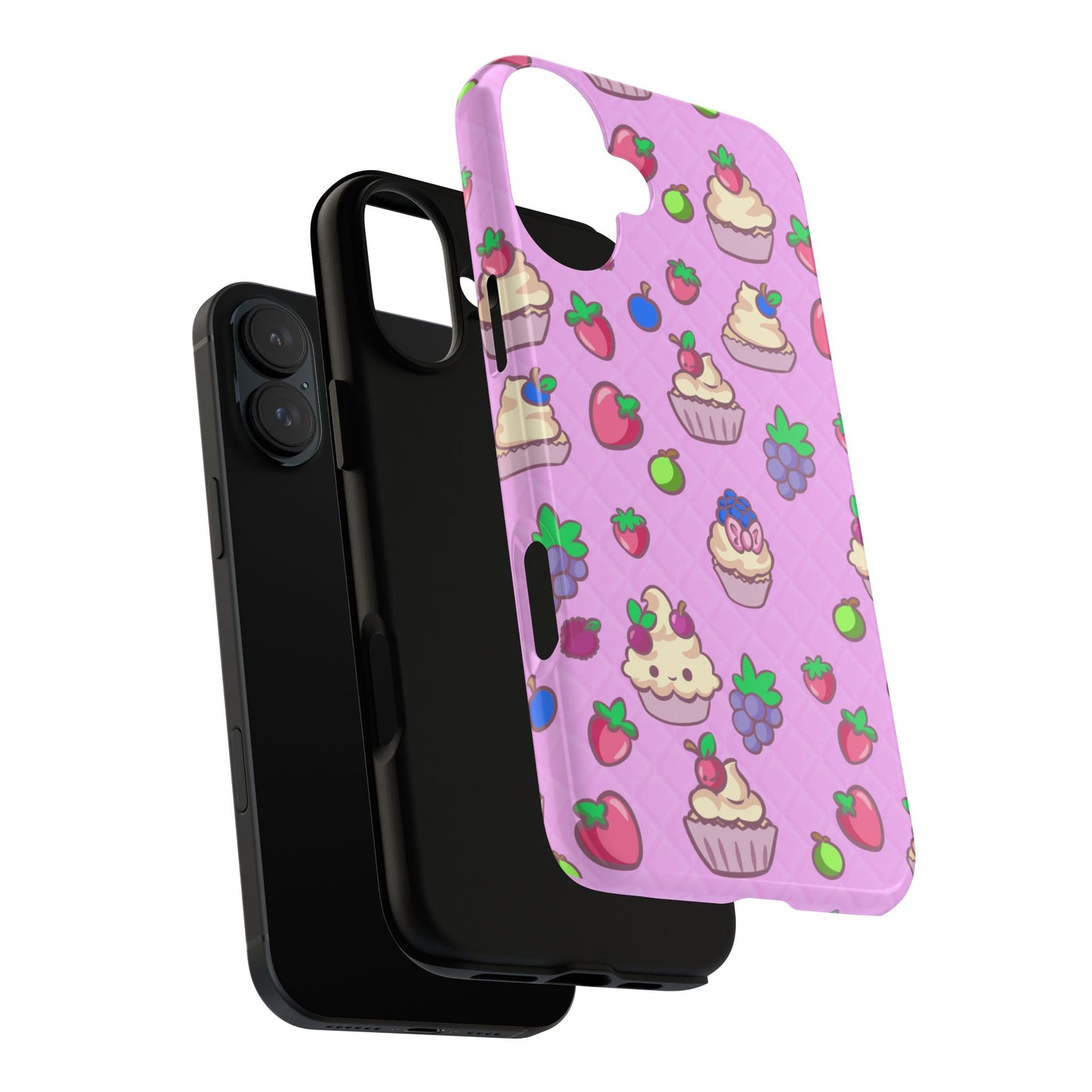 Pink Fruit Cakes Phone Case