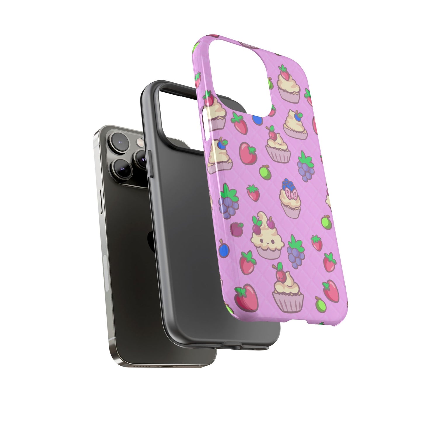 Pink Fruit Cakes Phone Case