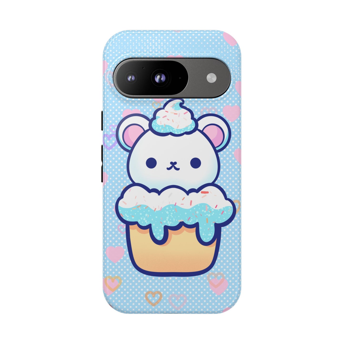 Frosty Cupcake Bear Phone Case