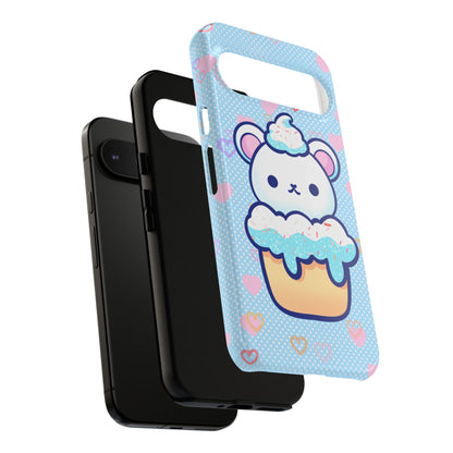Frosty Cupcake Bear Phone Case