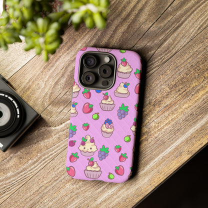 Pink Fruit Cakes Phone Case