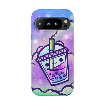 Sparkly Clouds Boba Phone Case