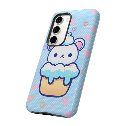 Frosty Cupcake Bear Phone Case
