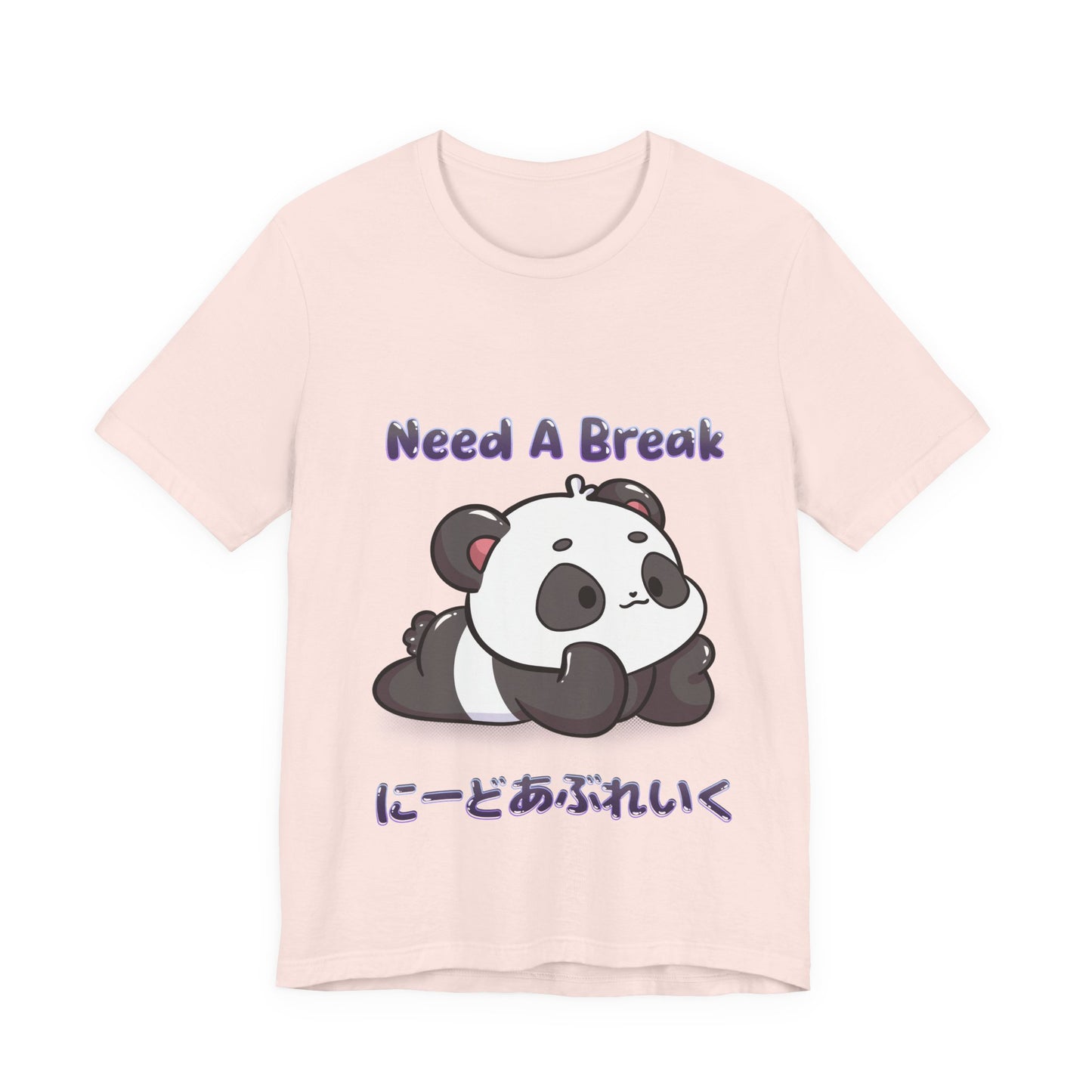 Cute Panda Need A Break T Shirt