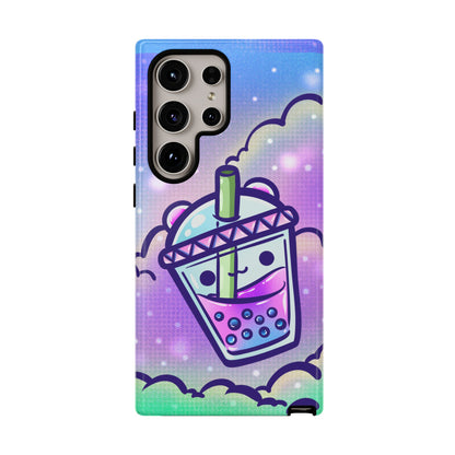 Sparkly Clouds Boba Phone Case