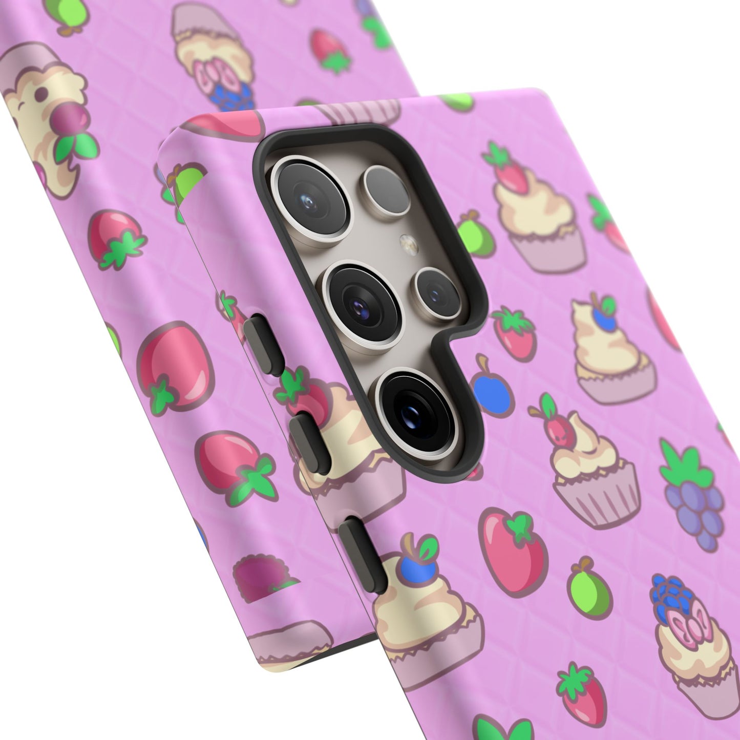 Pink Fruit Cakes Phone Case