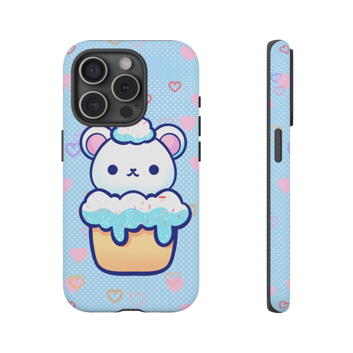 Frosty Cupcake Bear Phone Case