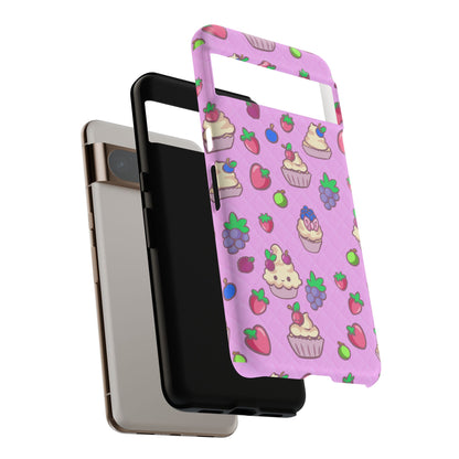Pink Fruit Cakes Phone Case