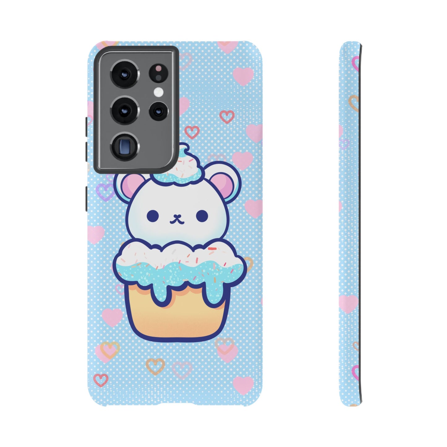 Frosty Cupcake Bear Phone Case