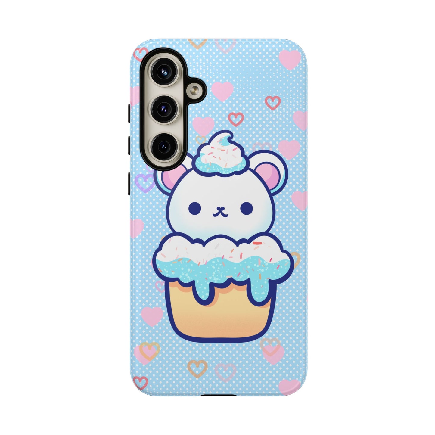 Frosty Cupcake Bear Phone Case