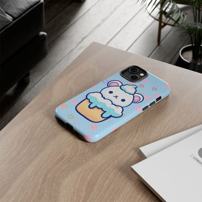 Frosty Cupcake Bear Phone Case