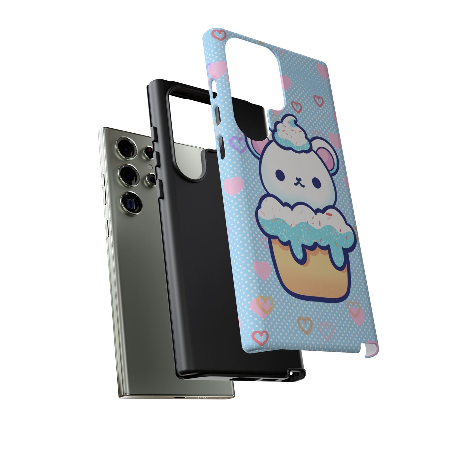 Frosty Cupcake Bear Phone Case