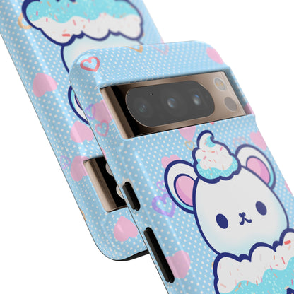 Frosty Cupcake Bear Phone Case