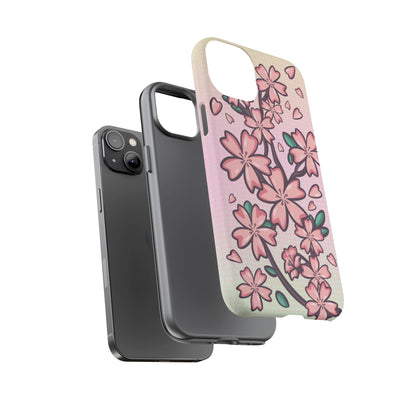 Pink Sakura Tree Phone Case
