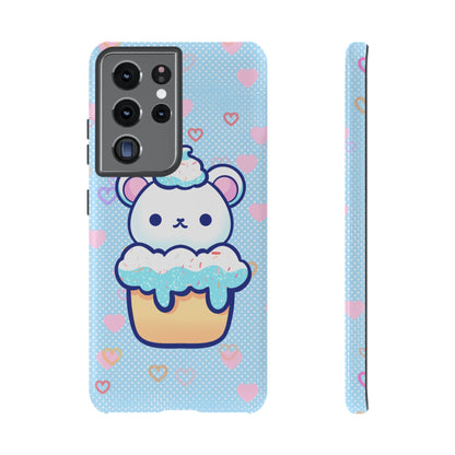 Frosty Cupcake Bear Phone Case