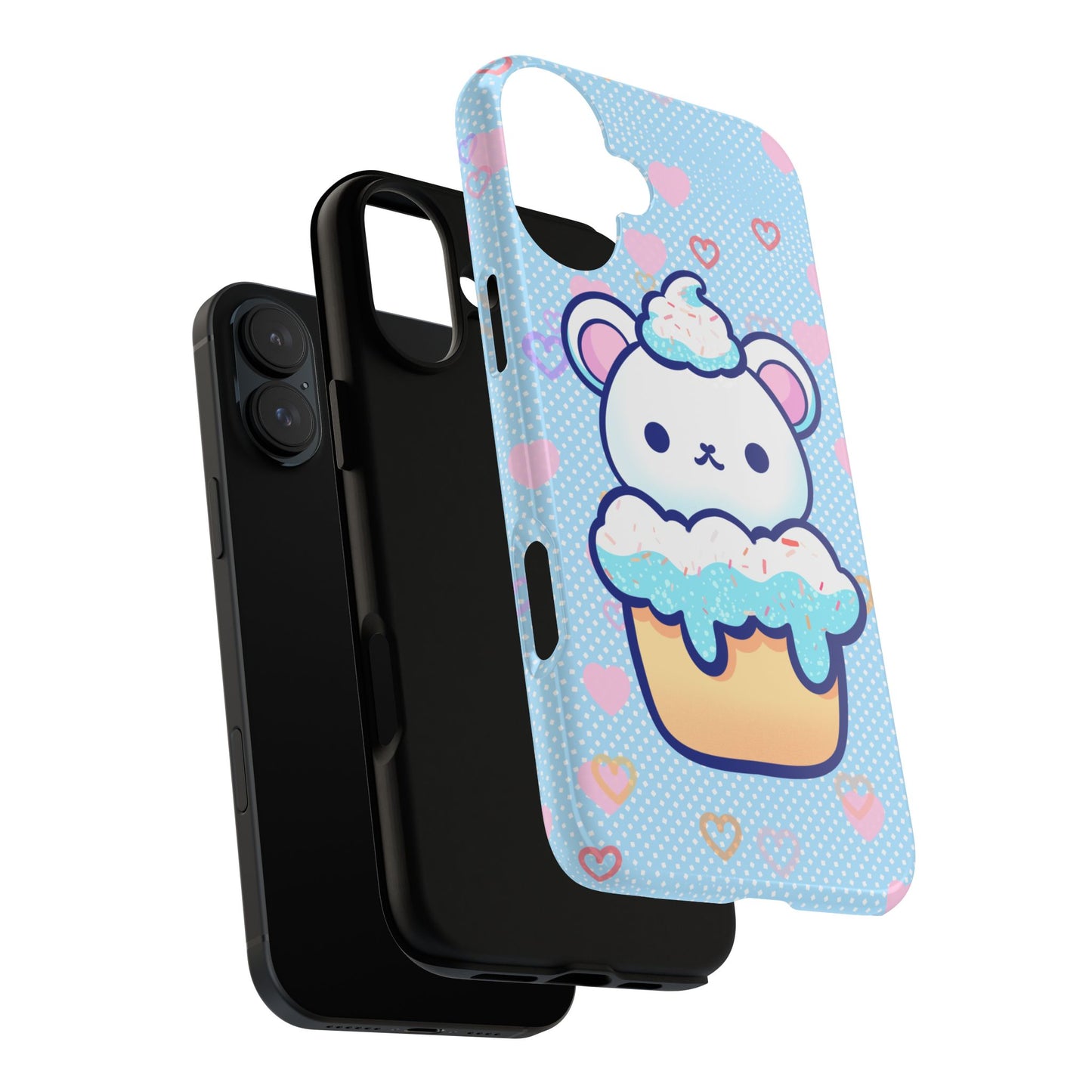 Frosty Cupcake Bear Phone Case