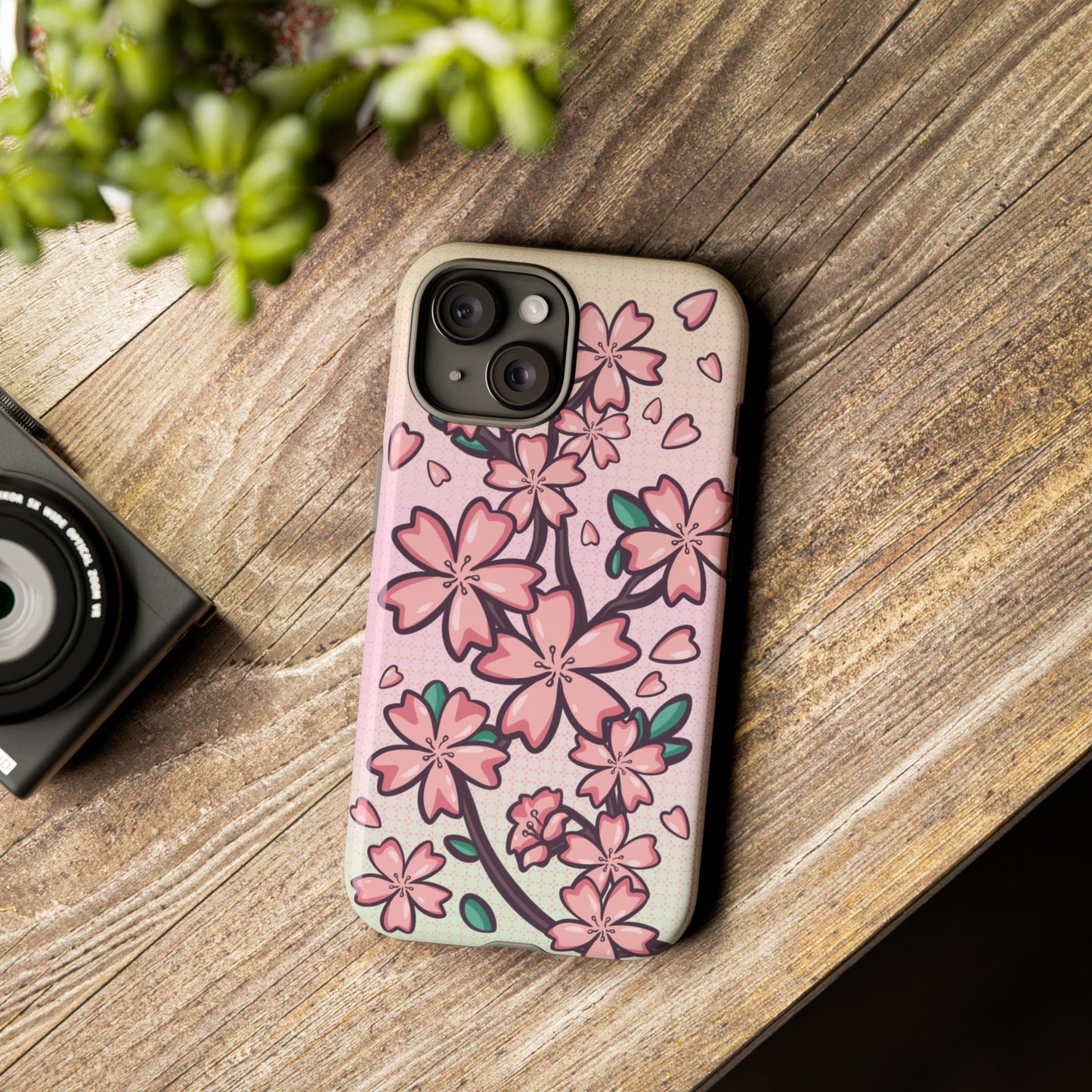 Pink Sakura Tree Phone Case