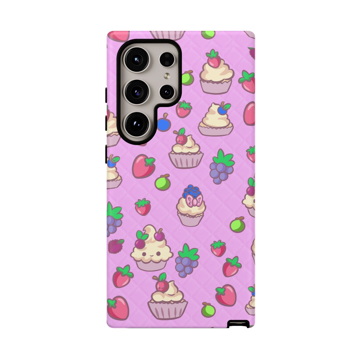 Pink Fruit Cakes Phone Case