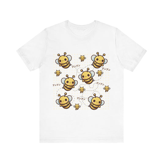 Kawaii Buzz-Buzz Bees T Shirt - Pink X Holic