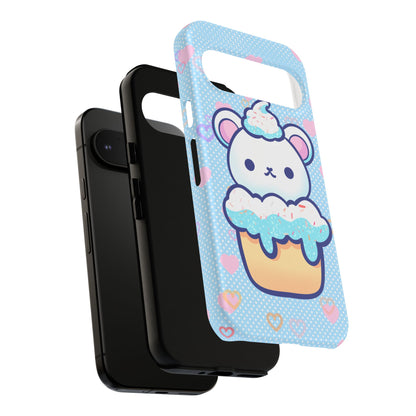 Frosty Cupcake Bear Phone Case