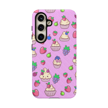 Pink Fruit Cakes Phone Case