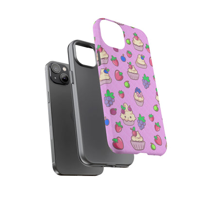 Pink Fruit Cakes Phone Case