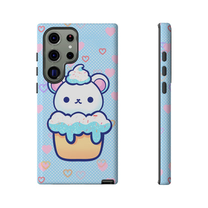 Frosty Cupcake Bear Phone Case