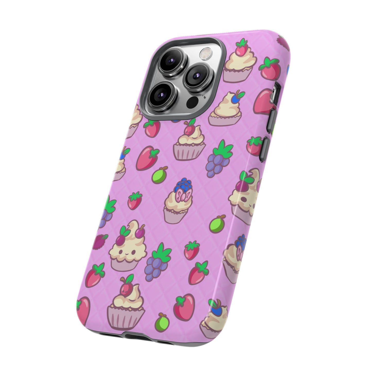 Pink Fruit Cakes Phone Case