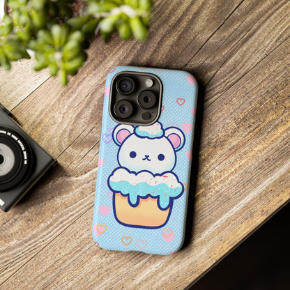 Frosty Cupcake Bear Phone Case
