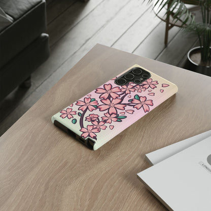 Pink Sakura Tree Phone Case
