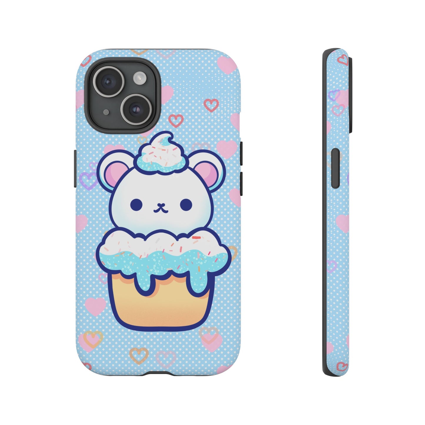 Frosty Cupcake Bear Phone Case