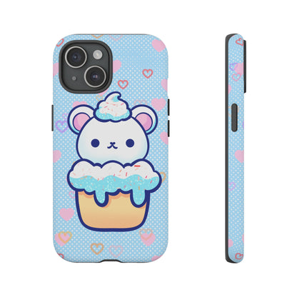 Frosty Cupcake Bear Phone Case